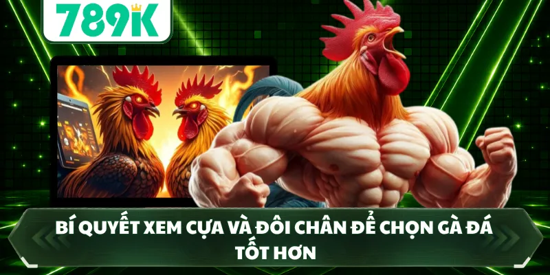 Bí quyết xem cựa và đôi chân để chọn gà đá tốt hơn