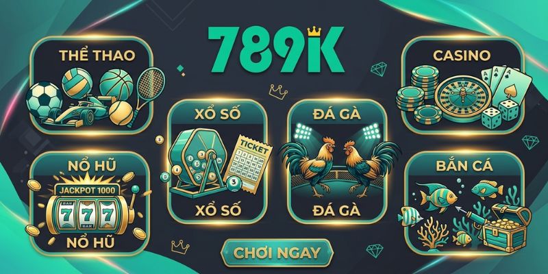 những sảnh game 789K